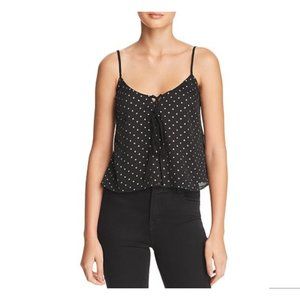 The‎ East Order Paigey Lace Up Star Tank Top Black M